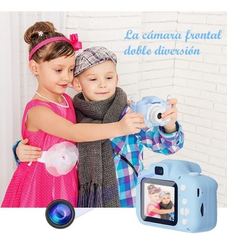 Cámara Infantil Cat Con Tarjeta De Memoria 32g_4