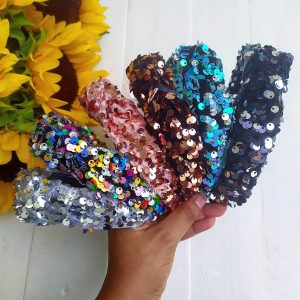 Diadema De Lentejuelas Colores Diversos_0