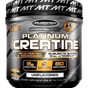 Creatina Platinum 400 Gramos Micronizada Muscletech_0