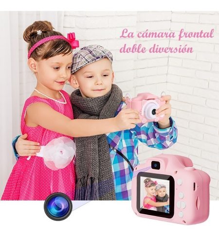 Cámara Infantil Cat Con Tarjeta De Memoria 32g_10