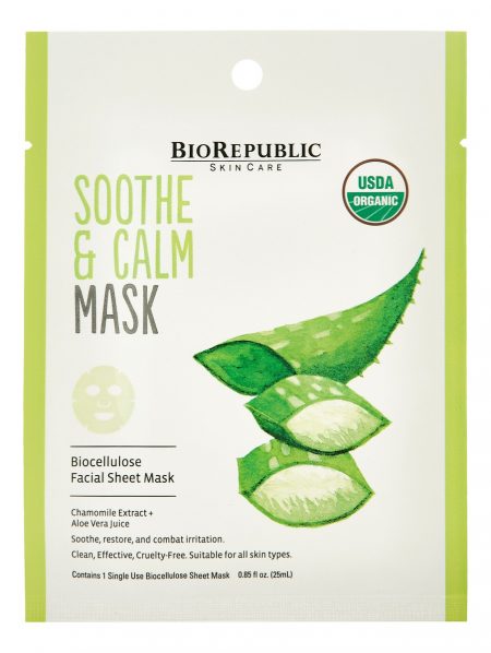 Mascarilla Facial Con Aloe Y Manzanilla Hidratante_0