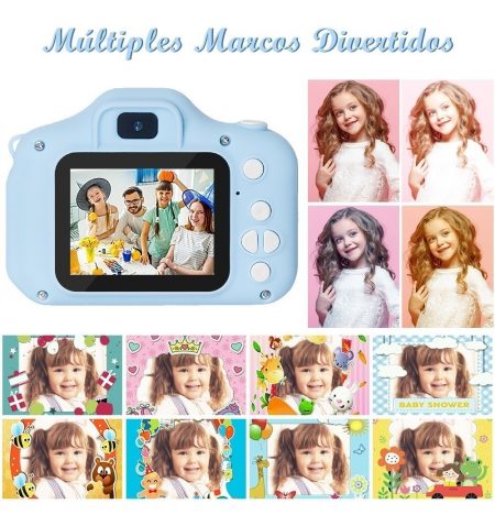 Cámara Infantil Cat Con Tarjeta De Memoria 32g_6