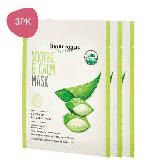Mascarilla Biorepublic Con Aloe Y Manzanilla 3pack_4