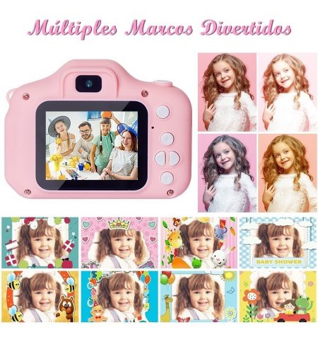 Cámara Infantil Cat Con Tarjeta De Memoria 32g_12