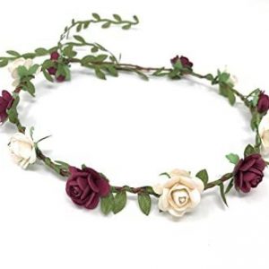 Diadema Redonda De Flores Pequeñas_0