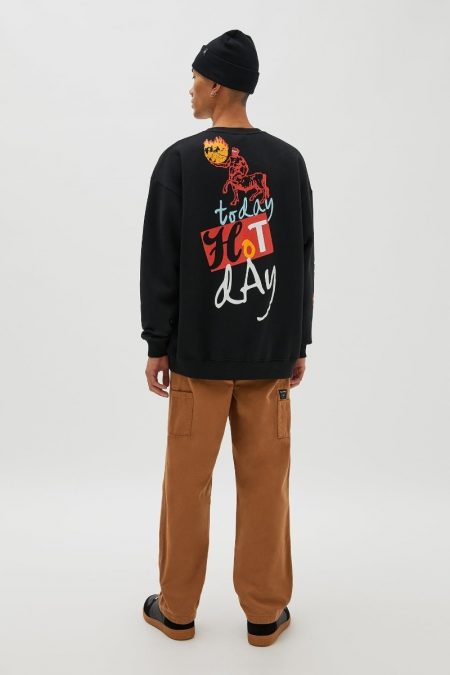 Sudadera Pull And Bear Better Luck Hombre_1