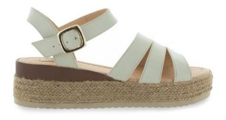 Sandalias Capa De Ozono Blanco Verano Para Mujer_0