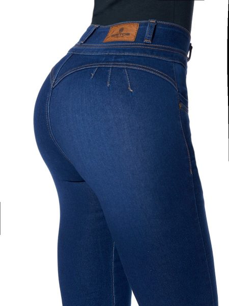Jeans Britos Corazón Fajilla Skinny Mujer_2