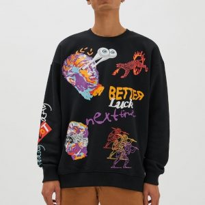 Sudadera Pull And Bear Better Luck Hombre_0