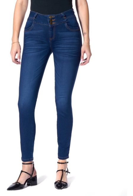 Jeans Britos Corazón Fajilla Skinny Mujer_0