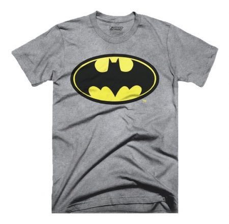 Playera The Batman Unitalla Color Gris Oscuro_0