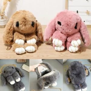 Bolsa Conejo de Peluche Adorable_0