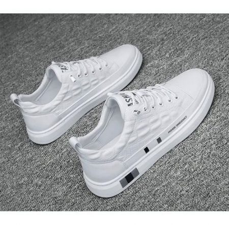 Tenis Cómodos Urbanos Impermeables De Cuero Para Hombre_7